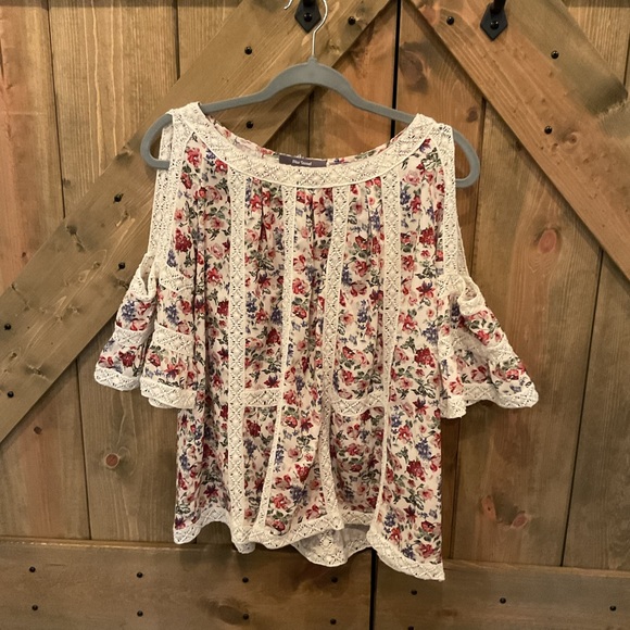 Blue Tassel Top from Anthropologie Size Small - Picture 2 of 5